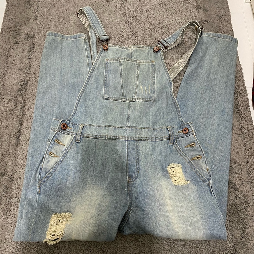 Forever21 Denim Overalls